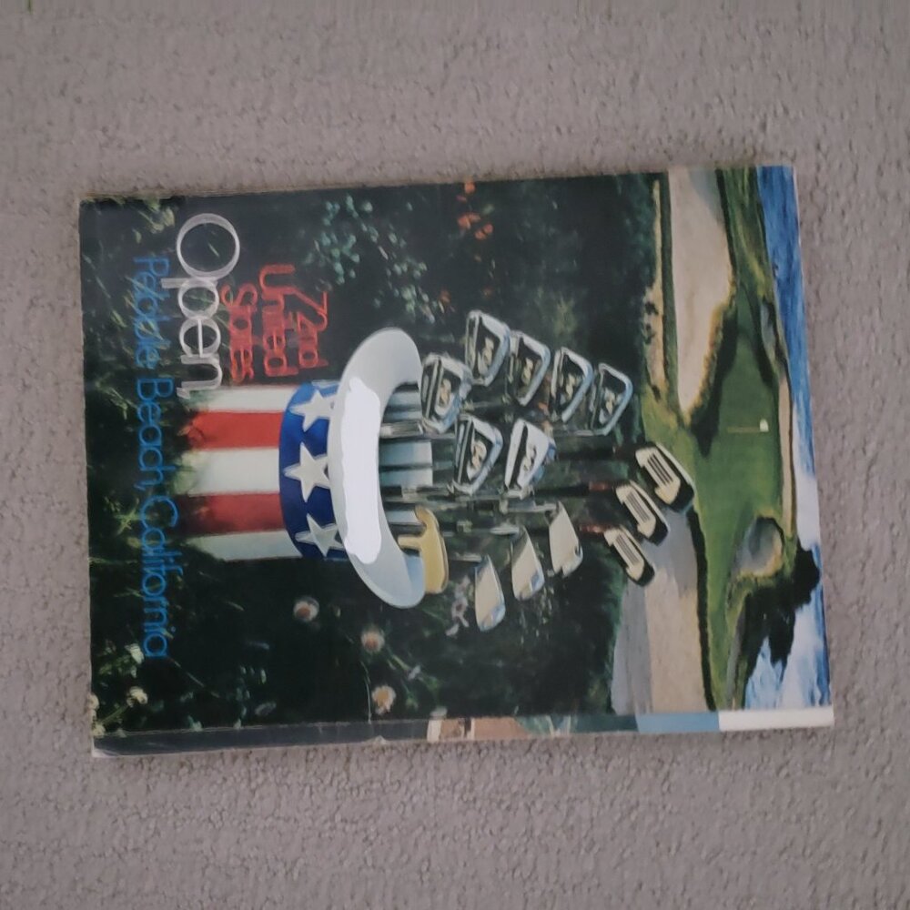 72nd US Open Program - Pebble Beach, California - from 1972
